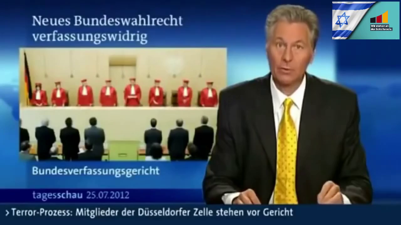 tagesschau 2012.07.25 - Bundesverfassungsgericht_ Neues 
				Bundeswahlrecht verfassungswidrig